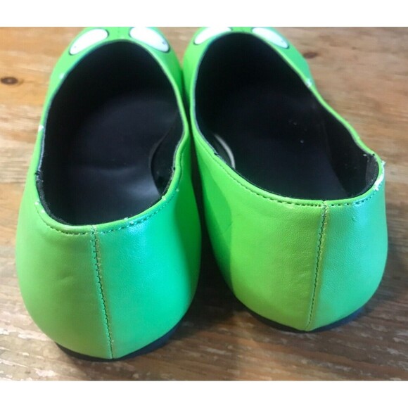 Nickelodeon Invader Zim Women's Shoes Slip On Green Cartoon Rare HTF Flats - Picture 6 of 14